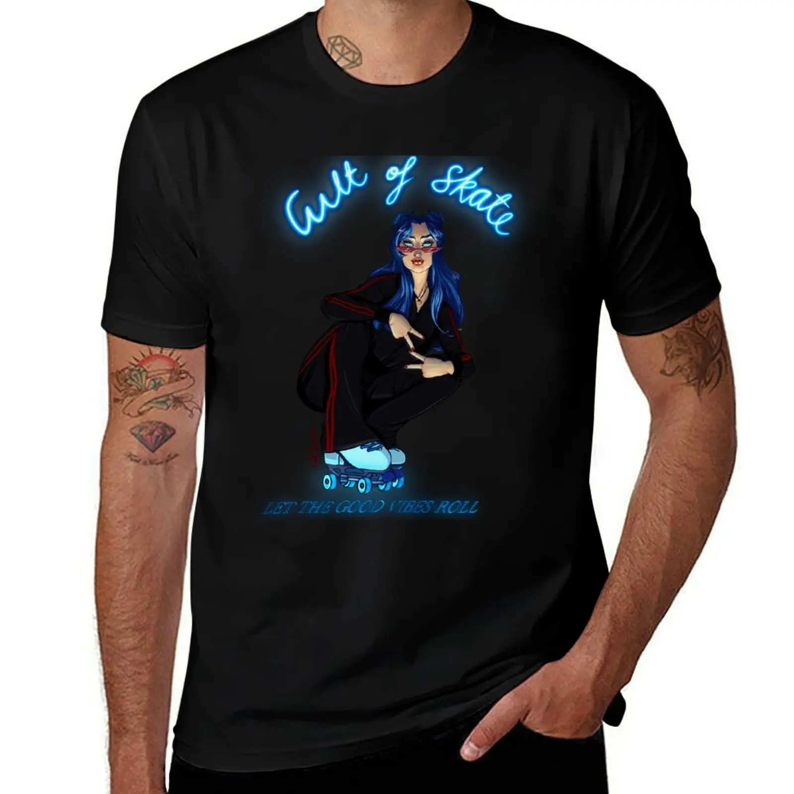 Cult of Skate T-Shirt t shirt custom print t shirts for man pack white man graphic t shirt T-Shirt
