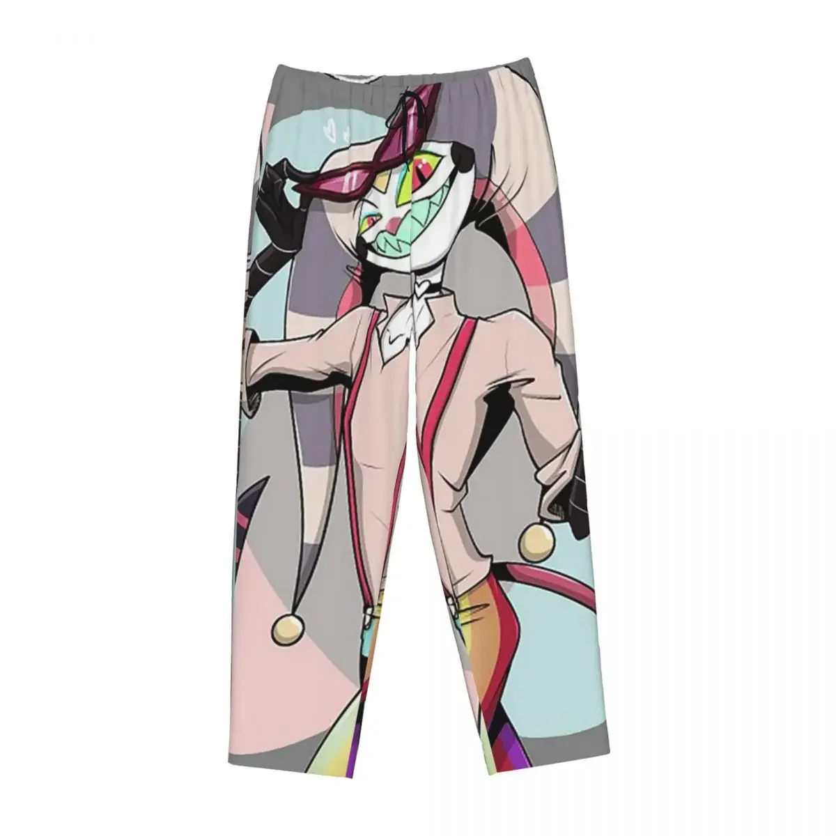 

Женские пижамные брюки Custom Fizzarolli Helluva Boss с карманами для отдыха и сна