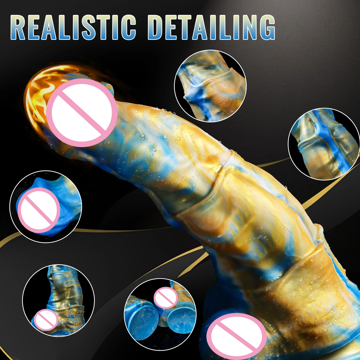 Oieffur horse dildo for Women Platinum Silicone huge dildo With Suction Cup massage anal Vaginal Big Penis sex toys for Adult