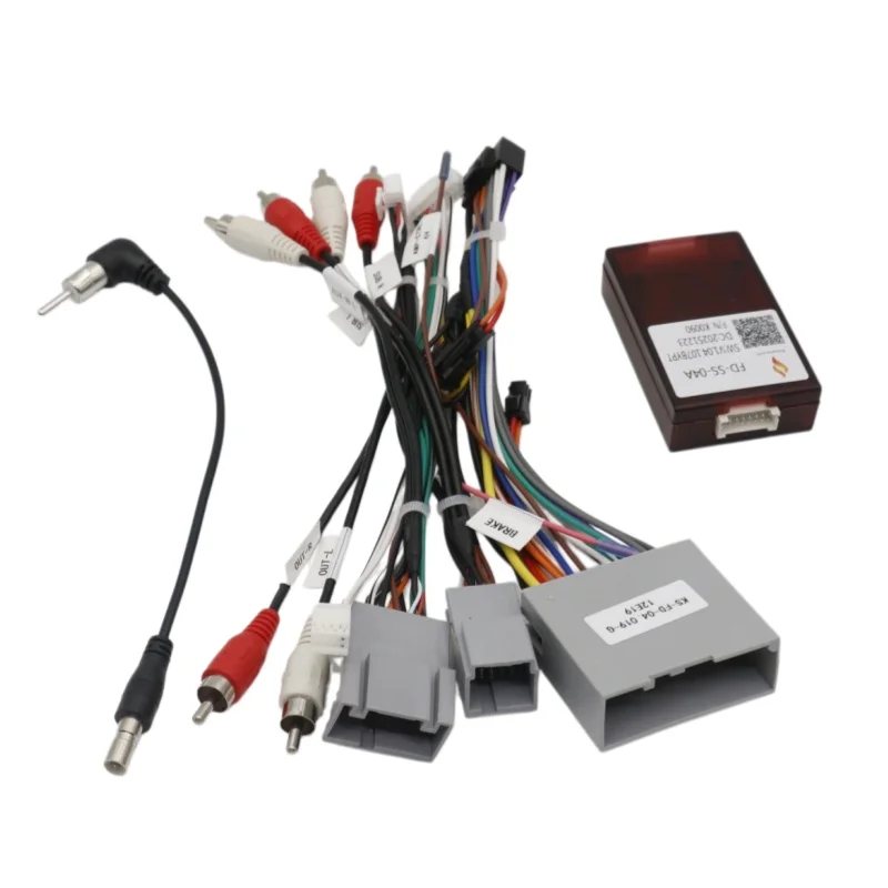 16Pin Radio Wiring Harness CANBUS Decoder For Ford F-150 F150 P415 2008-2014 Android Car Stereo Cable Adapter