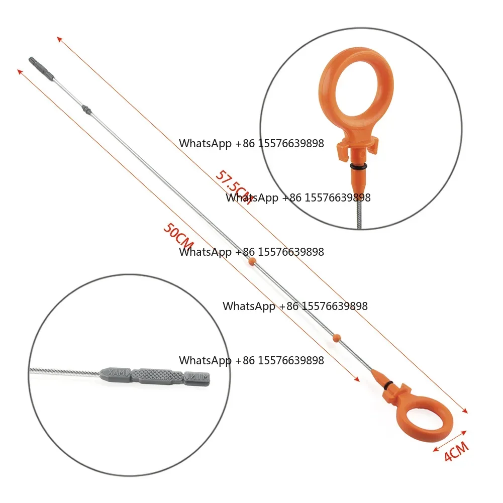 1Pc Auto Engine Oil Dipstick 06F115611E For VW Golf Passat Jetta Touran Eos For SEAT Altea Leon For Audi A3 S3 For SKODA Octavia