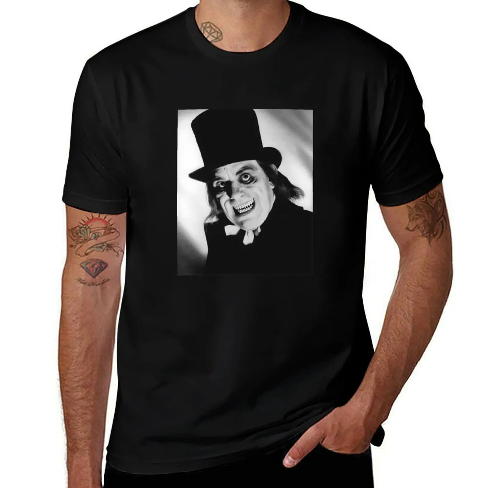 Lon Chaney T-Shirt Basic Daily Outfit Short Sleeve Tee T-Shirt