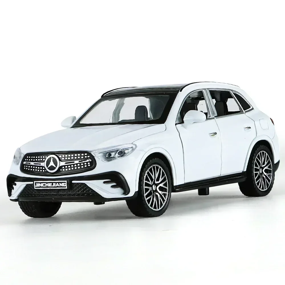 1:32 Mercedes-GLC-400E Hoge Simulatie Diecast Metaallegering Model auto Geluid Licht Trek Collectie Kinderen Speelgoed Geschenken A661