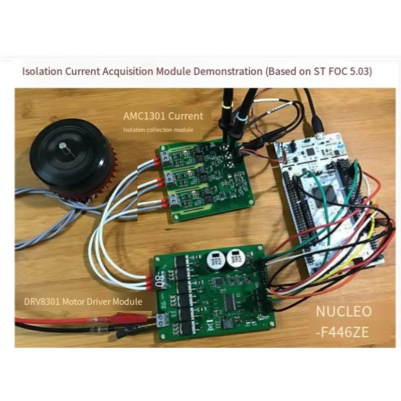 For ST FOC Vector Control Compatible DRV8301 High Power Motor Driver Board Module For DC 5.5-45V Brushless/PMSM Motors