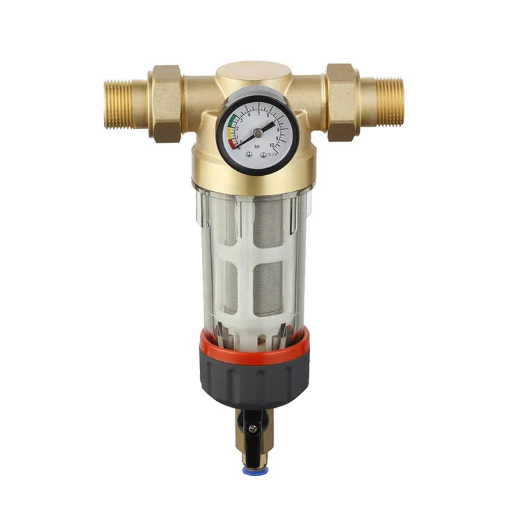 whole house water prefilter house system water purifier with brass water pre filter sediment filter