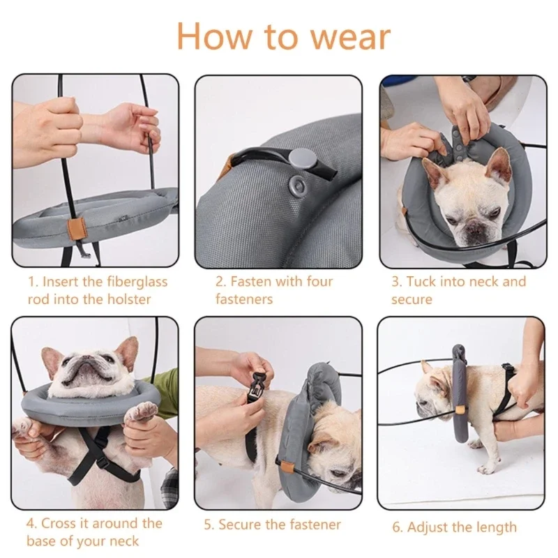 Blind Dog Harness Guiding Device Dog Bumper for Small Large Dogs Supplies