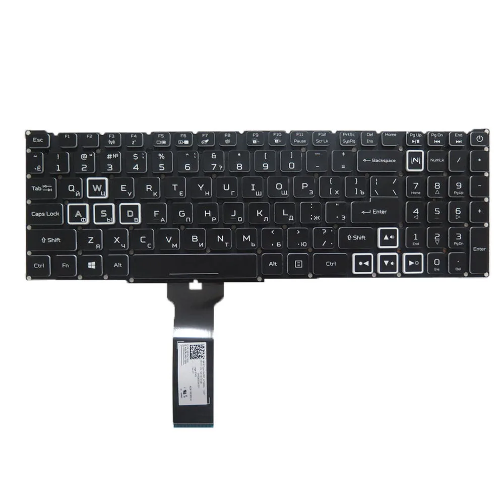 Colourful Backlit RU LA SP Keyboard For ACER For Predator Helios 300 PH315-52 PH315-52-51X2 PH315-52-52MX US United Kingdom UK
