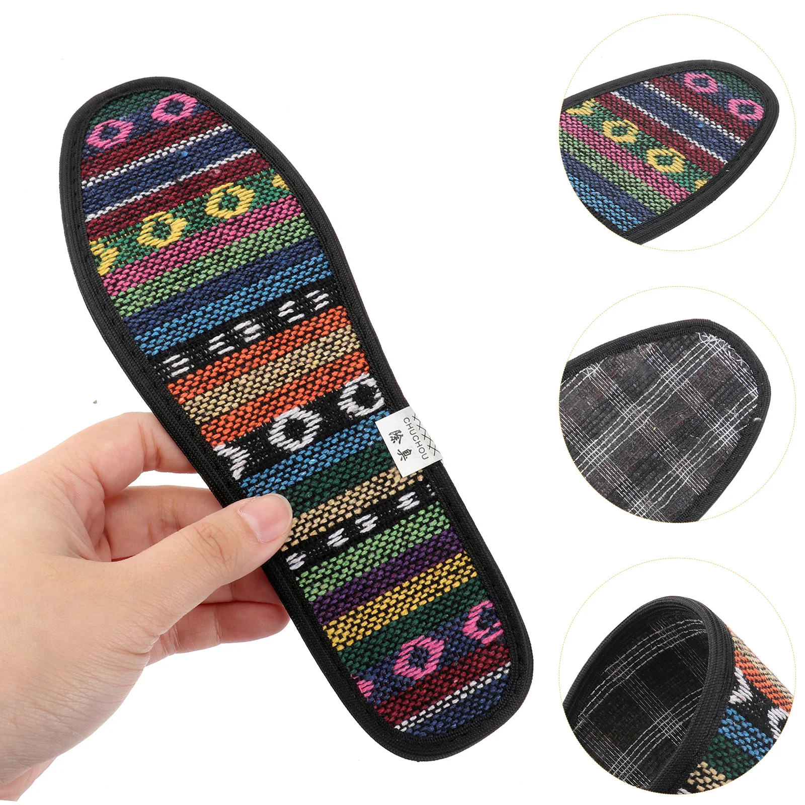 Plantillas de carbón de bambú, 3 pares, absorbentes del sudor, a prueba de golpes, desodorante, herramientas para el cuidado de los pies, acolchado suave, antifatiga