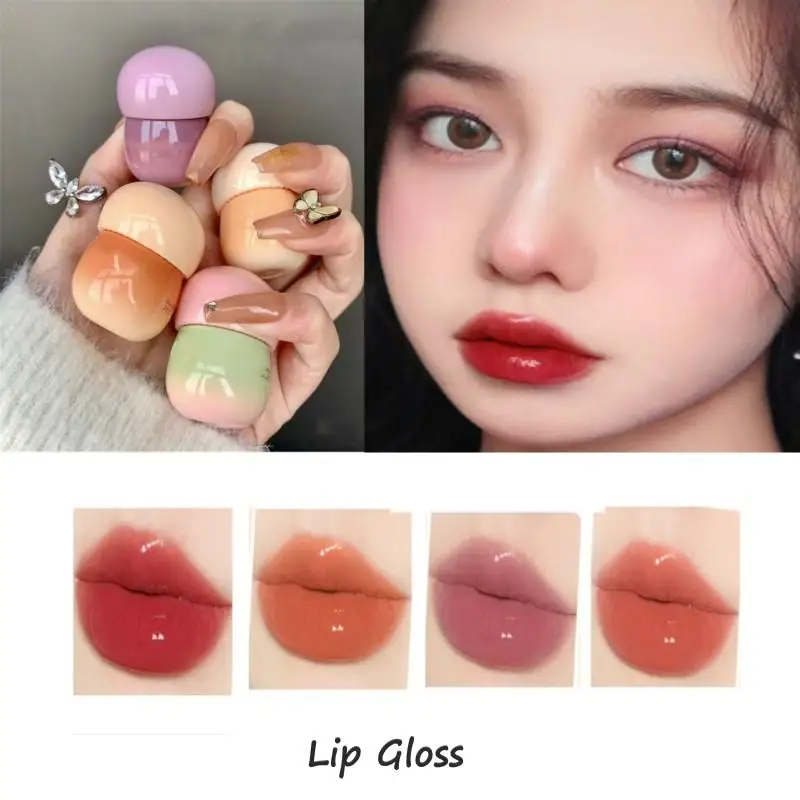 Liquid Lip Stain Blurring Pudding Pot Lip Natural Lips Liquid Lip  Tint For Beauty Beauty Lips Cosmetics Instant Hydrate For Dry