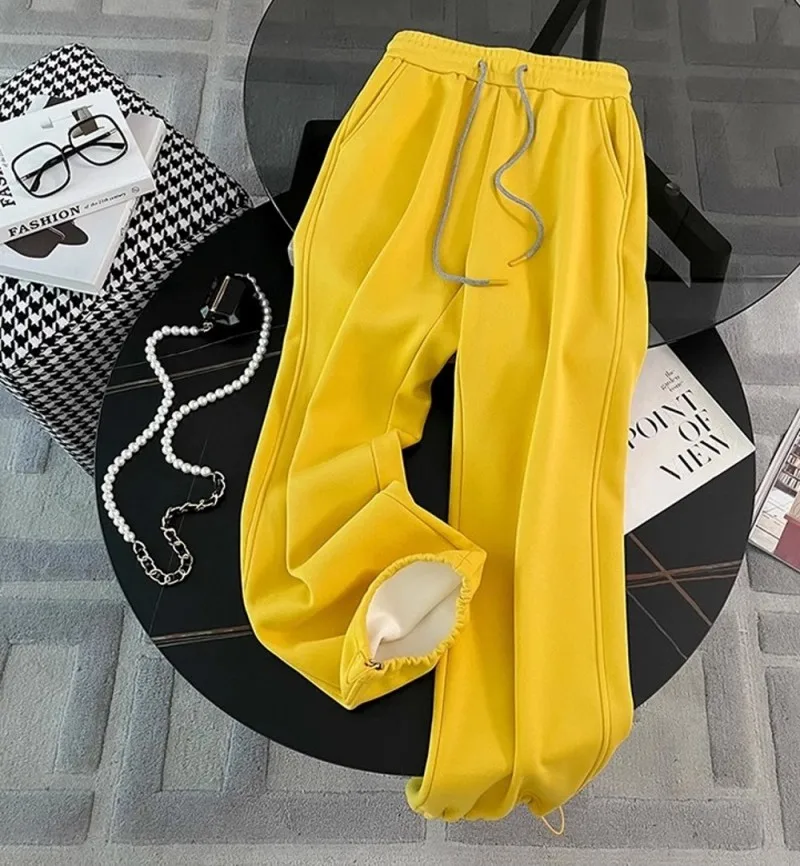 Damen Outdoor-Laufset Jogging Fitness Lose Sportbekleidung Laufoutfit Winter Fleece Kapuzenpullover Zweiteiliges Set – Detail 10