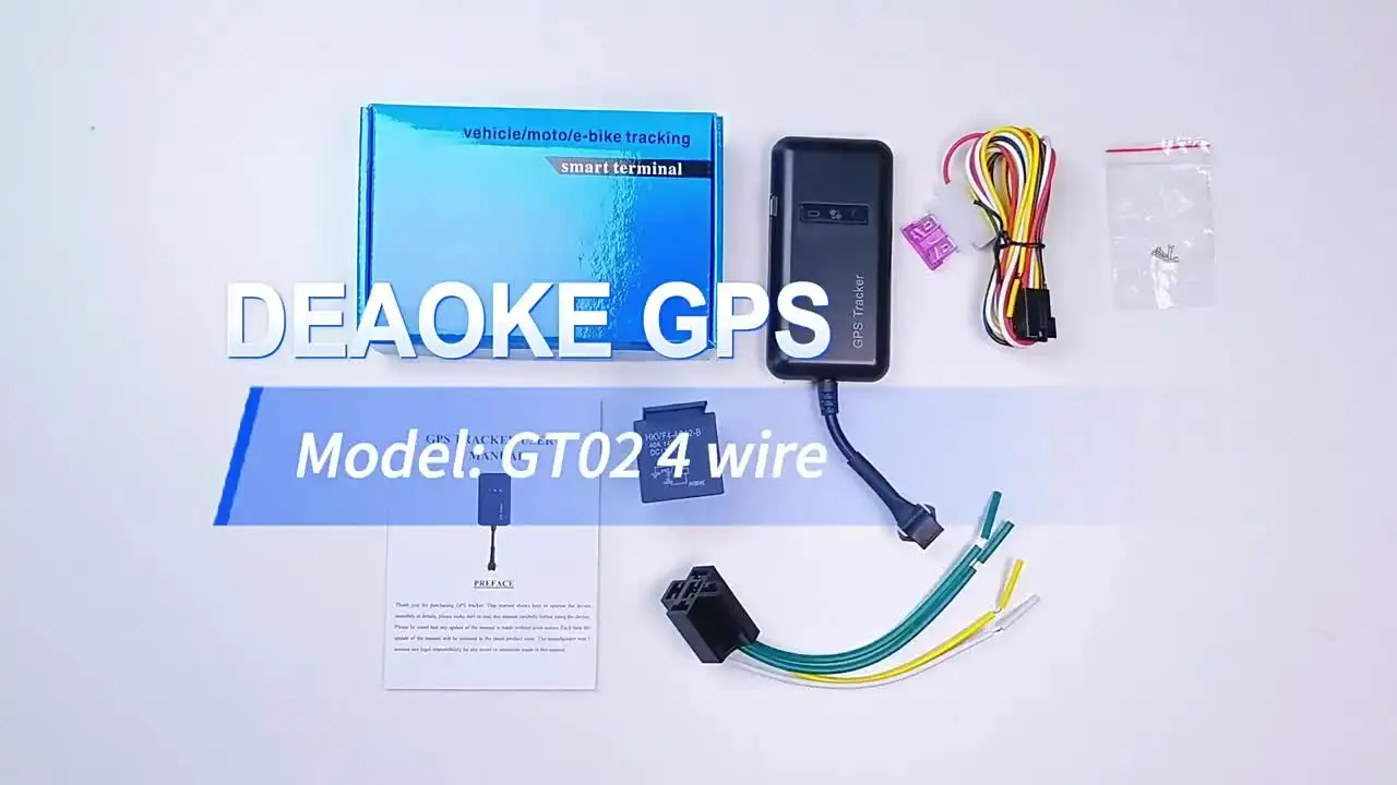 Gt02d gps تعقب gt02d ، شاشة تتبع للدراجة النارية والسيارة