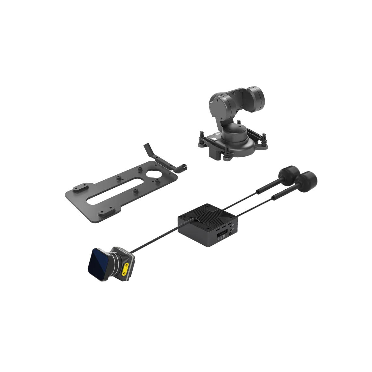 Walksnail Moonlight Kit with Caddxfpv GM3/GM3 V2 gimbal and 3D Printed GM3 V2 Mount