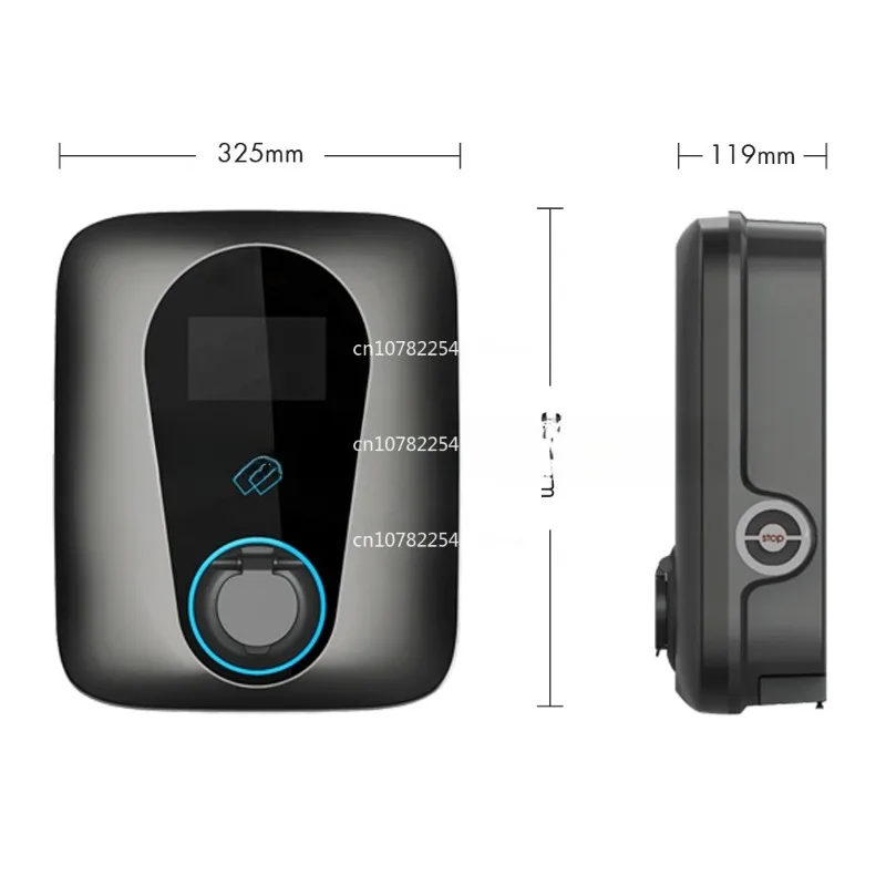 Teison Factory Type2  22kw Three Phase OCPP 1.6J Smart Ev Charger Stations RFID 4G and Wifi