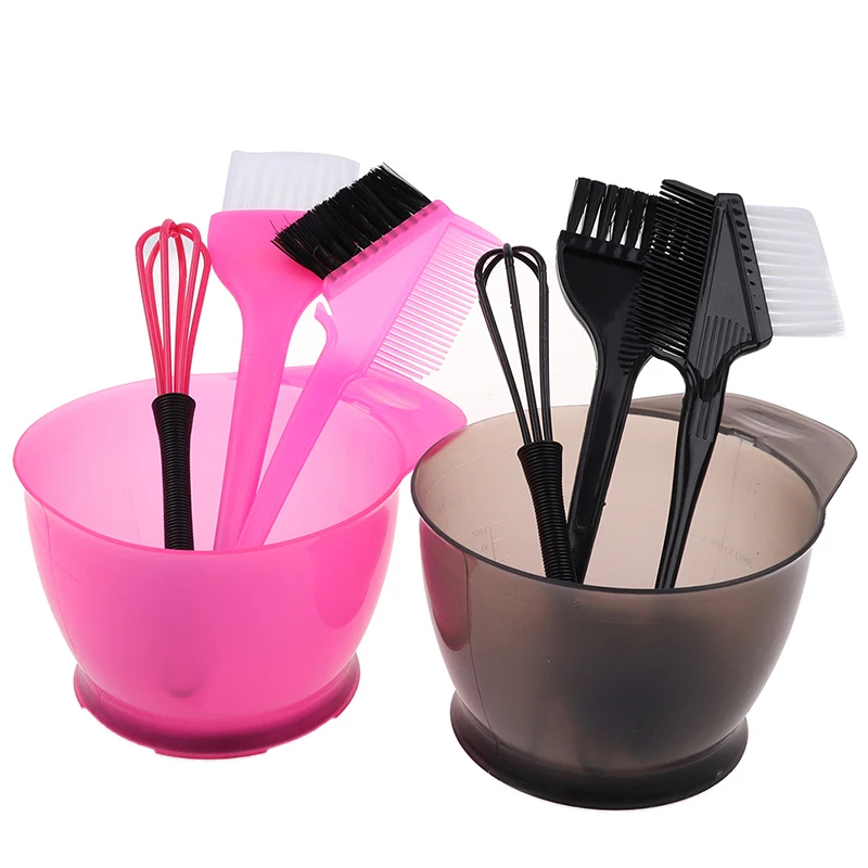 5 Pcs/Set Hair Colouring Brush And Bowl Set Bleaching Dye Kit Beauty Comb