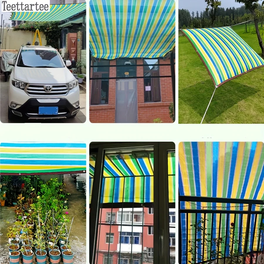 【شبكة مظلة معززة، متينة ويدوم طويلاً】 أنماط خياطة الزاوية وتعزيز البلاستيك لتحسين الاستقرار