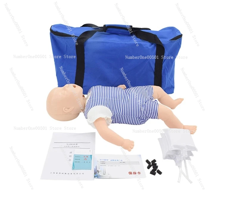 نموذج عائق مجرى الهواء المتقدم للرضع - محاكي CPR لحديثي الولادة للتدريب على مناورة Heimlich #4
