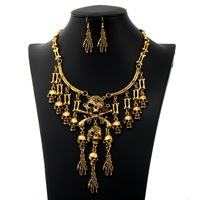 Hyperbole Vintage Punk Pirate Skull Pendant Necklace For Women Men Gothic Halloween Party Hip Hop Jewelry Accessories