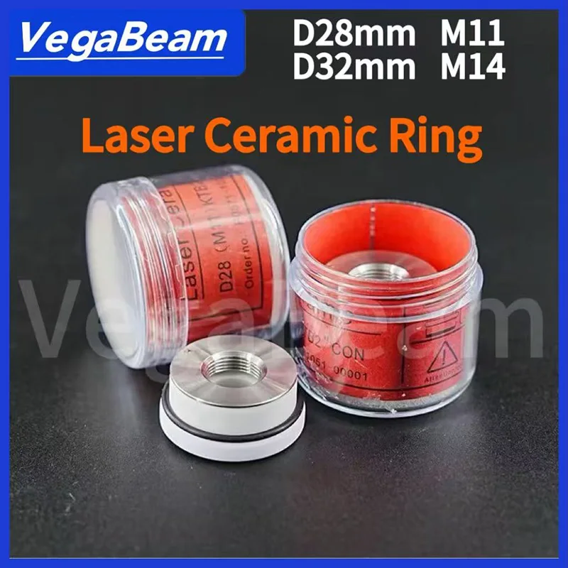 5 قطعة حلقة السيراميك بالليزر D32 M14 ل Raytools حامل فوهة السيراميك D28 M11 ل Precitec WSX الألياف قطع رئيس حلقة سيراميك ليزر