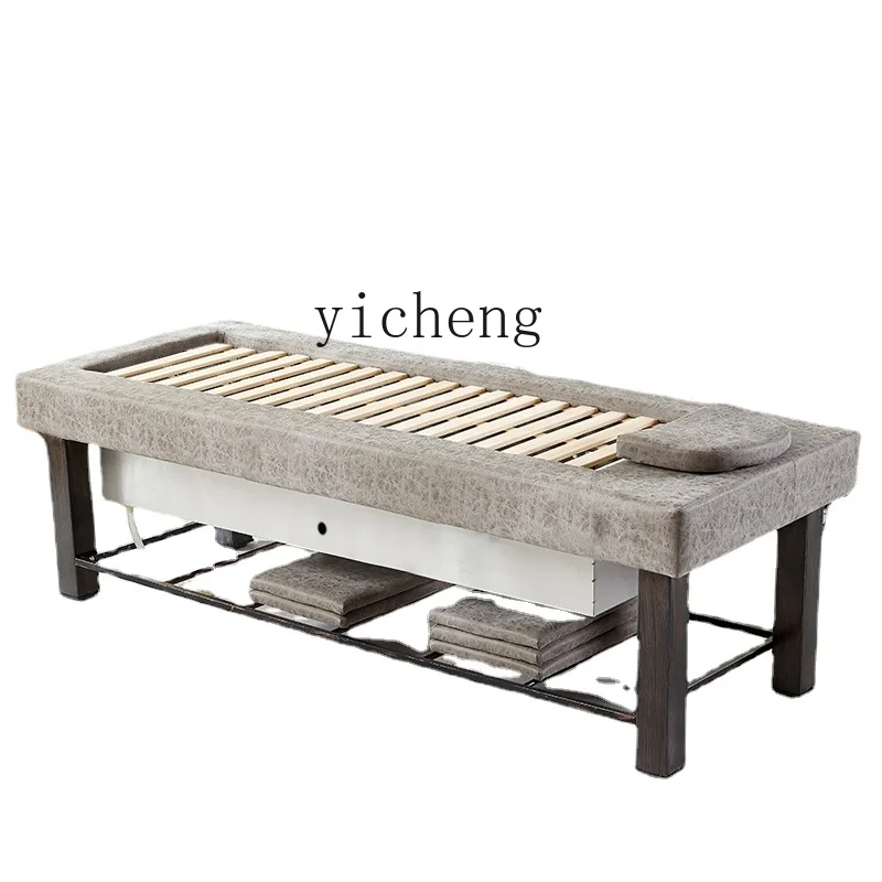 ZC Stainless Steel Sink Fumigation Moxibustion Foldable Bed Heating Bin Whole Body Moxibustion for Home Beauty Salon