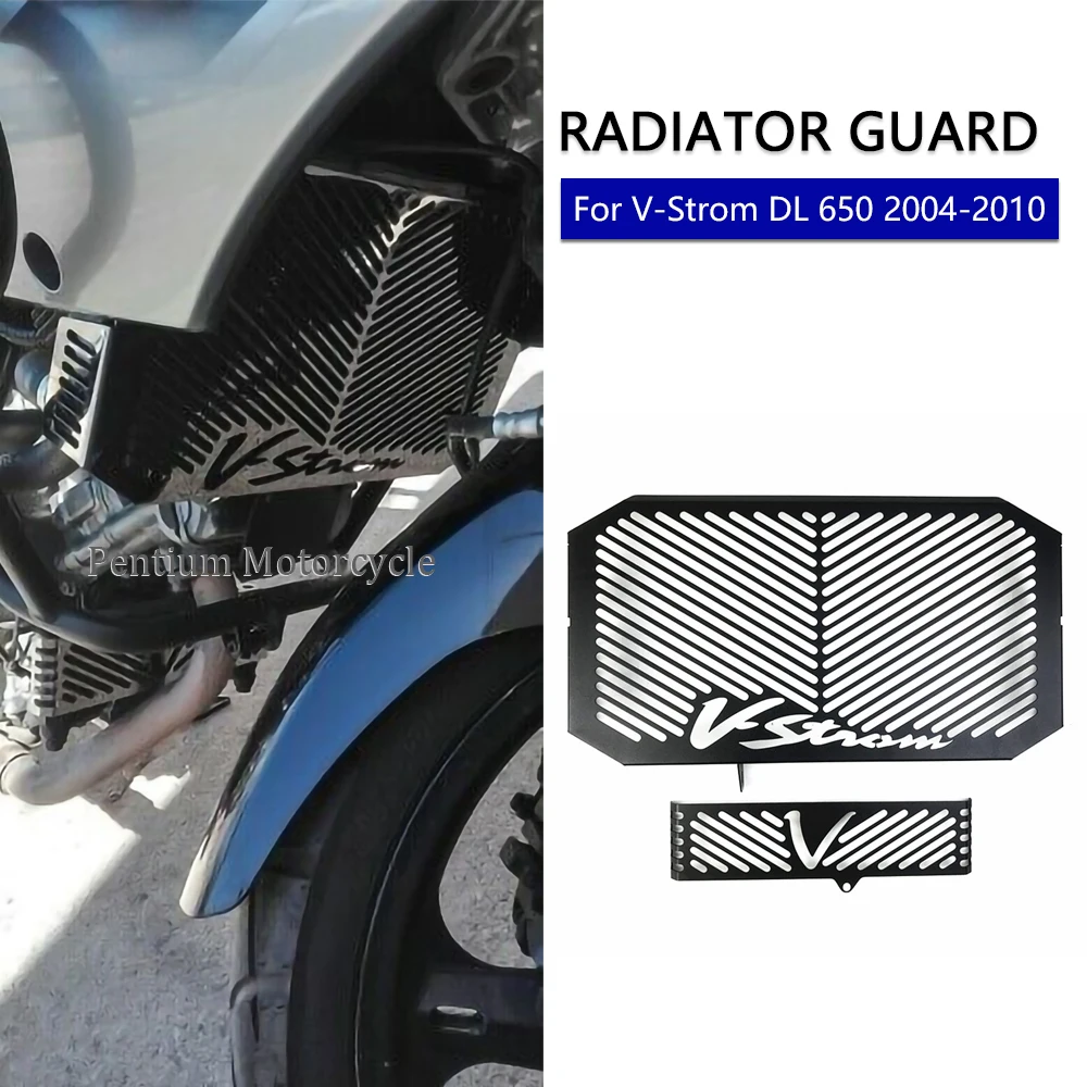 

Motorcycle parts Radiator Guard Radiator Grille Guard Cover Protector For Suzuki V-STROM 650 DL650 2004 - 2010