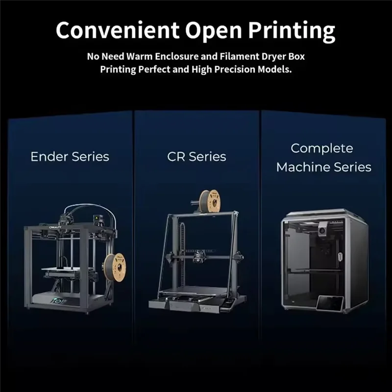 

Для нити Creality Hyper PLA, катушка 1 кг, 1,75 мм, для высокоскоростной открытой печати, удобная подходит для всех основных 3D-принтеров