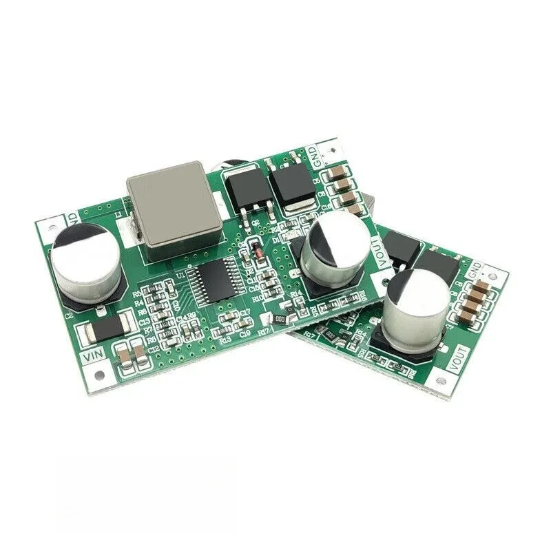 LM5122 adjustable boost power supply module 5A current high power boost supply 12V-48V small