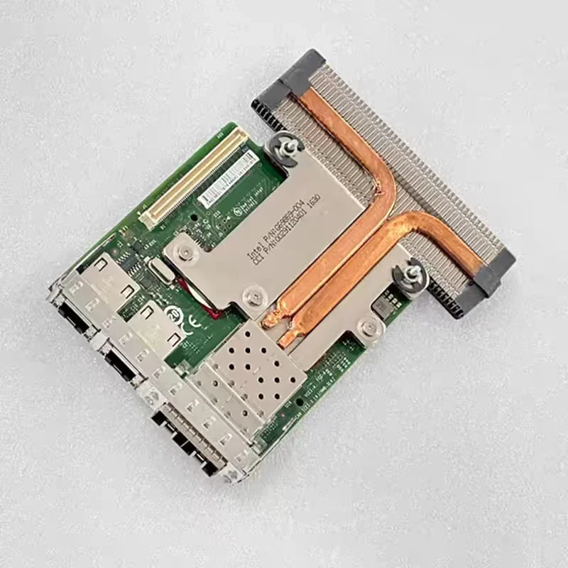 CHEN For DELL R620 R720 R630 R730 R640 R740 Server Ethernet Card 0C63DV Optical Fiber 10 Gigabit Optical Port Network
