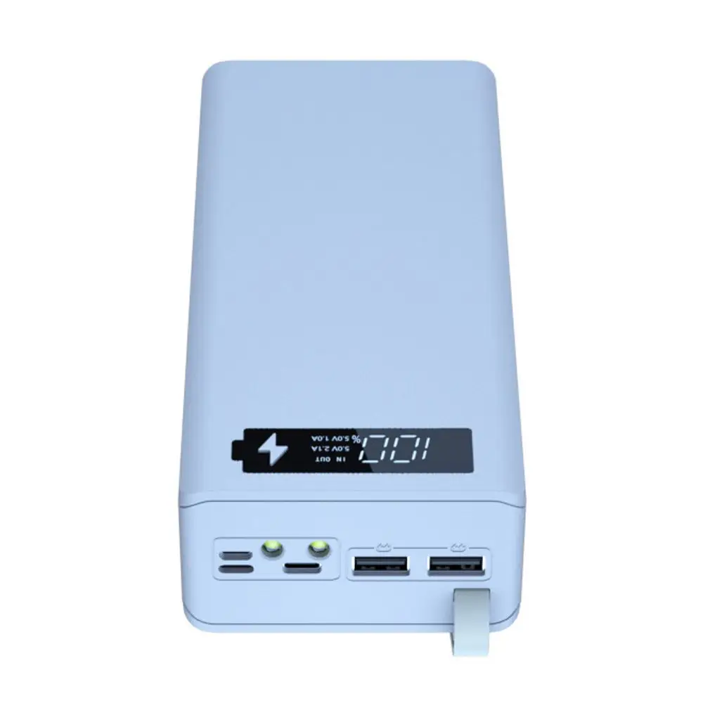 DIY Dual USB LCD Displays Battery Storage Boxes