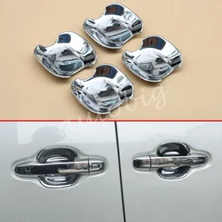 Chrome Door Handle Protector Cup Surrounds Accessories For Toyota Alphard Vellfire 2016-2021