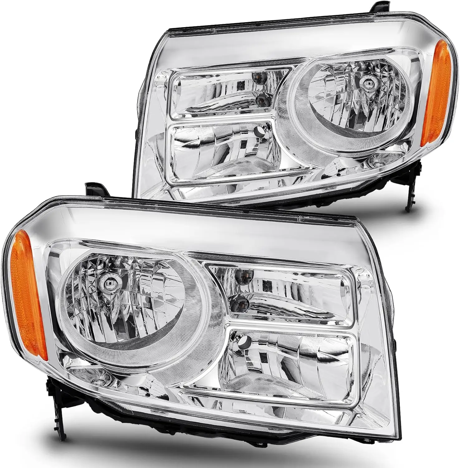 

SHAWHO AUTO Headlight Assembly Fit For 2012-2015 Honda Pilot 2012 2013 2014 2015 Honda Pilot Head lamp Left And Right Side