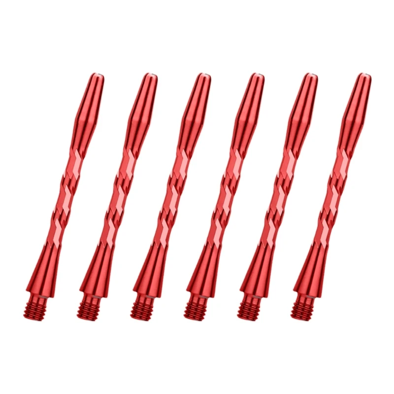 6Pieces Aluminum Shafts Stems With Unique Pattern For Better Grip