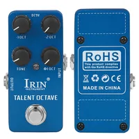 IRIN RS-19 Talent Octave Guitar Effect Pedal 3 Separate Sounds Effects True Bypass Metal Shell Electric Guitar Parts & Accessory