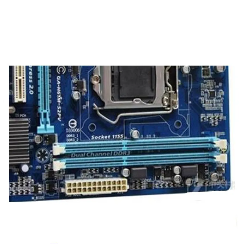 Imagem -03 - Desktop Mainboard para Intel Desktop Mainboard Pci-e2.0 Sata ii Usb 2.0 Ga-h61m-s2pv Lga 1155 Ddr3 16gb M-atx 16gb