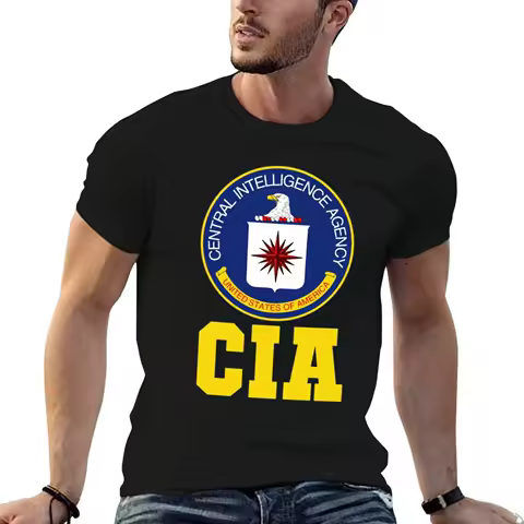 intelligence shirts shirt central t for graphic CIAFederal funny man t Agent man agency luxury T-Shirt