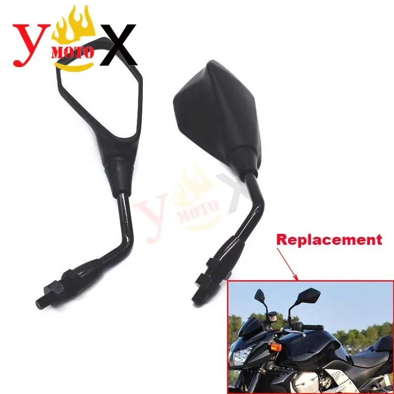Naked Motorcycle Side Rearview Rear View Mirror For KAWASAKI Z750 2004-2012 2005 2006 2007 2008 2009 2010 2011