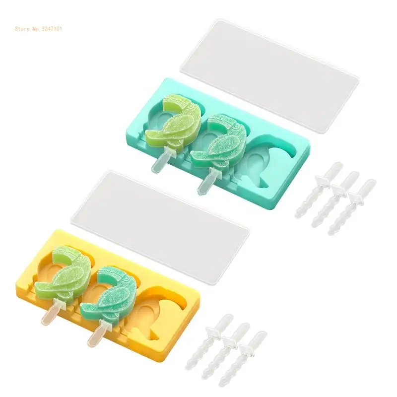 

Non 3D Toucans Mold Silicone Ice Cream Mold Baking Utensils Cookie Mould Dropship