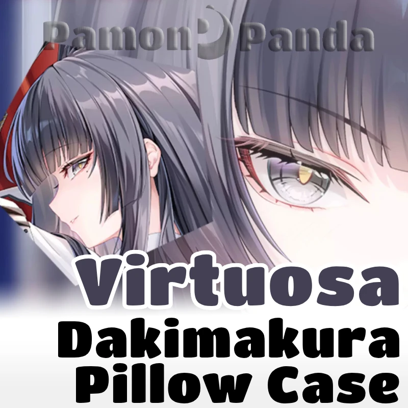 Arknights Virtuosa Dakimakura Game Hugging Pillow Case Full Body Cushion Cover Pillowcase Home Bedding Decor Otaku Gift SFYX