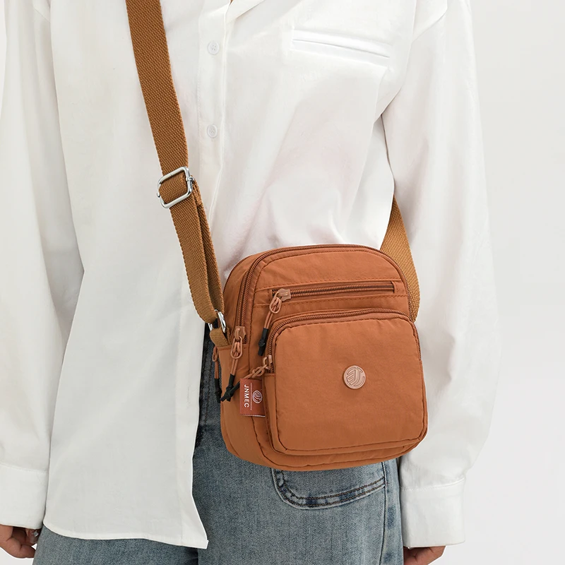 Leichte Oxford-Umhängetasche für Damen – Umhängetasche mit mehreren Taschen, ideal für Geschäftsreisen und Reisen – Detail 23