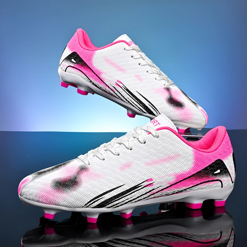 Men's Women's Professional Football Shoes Sell Well At Low Prices Grass Soccer Shoes New Unisex Anti Slip Outdoor Training Shoes