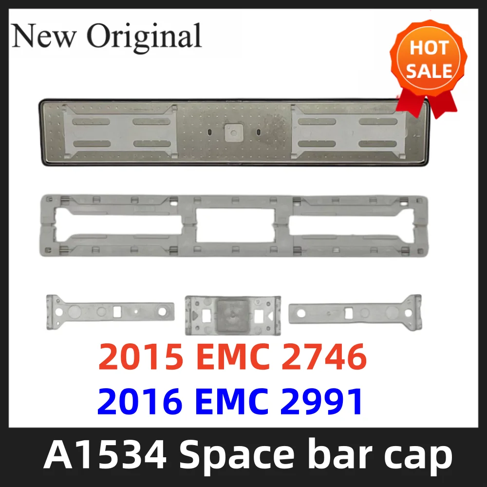 A1534 Space bar Key Cap for MacBook Retina 12\'\' A1534 2015 2016 EMC 2746 EMC 2991 Keyboard Space Bar Key Cap keys hinge shrapnel