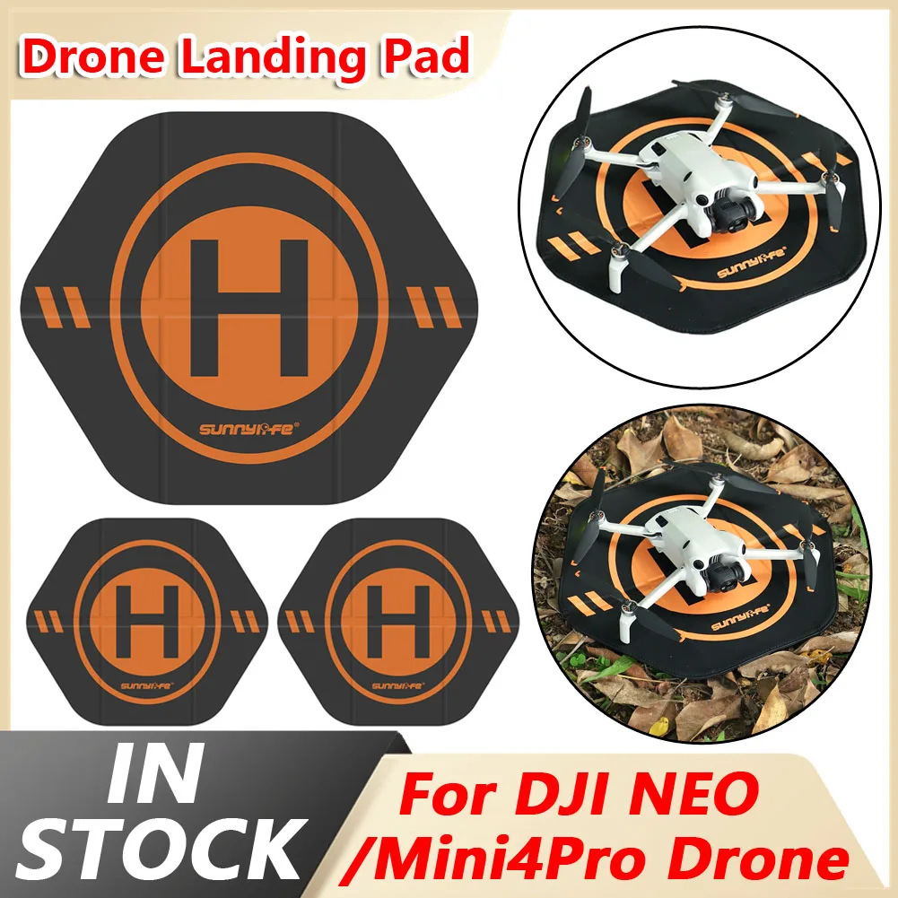 35cm Drone Landing Pad Double Sided Foldable Landing Mat Folding Drone Landing Mat for DJI NEO/Mini4Pro Drone Accessories