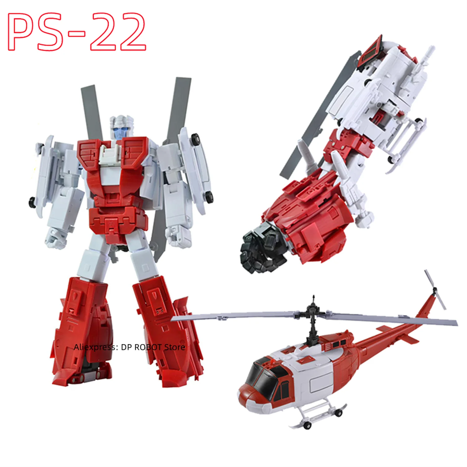 【В НАЛИЧИИ СЕЙЧАС】Трансформация Ocular Max OX Defensor PS-22 PS22 Лезвия Вертолетная фигурка с коробкой