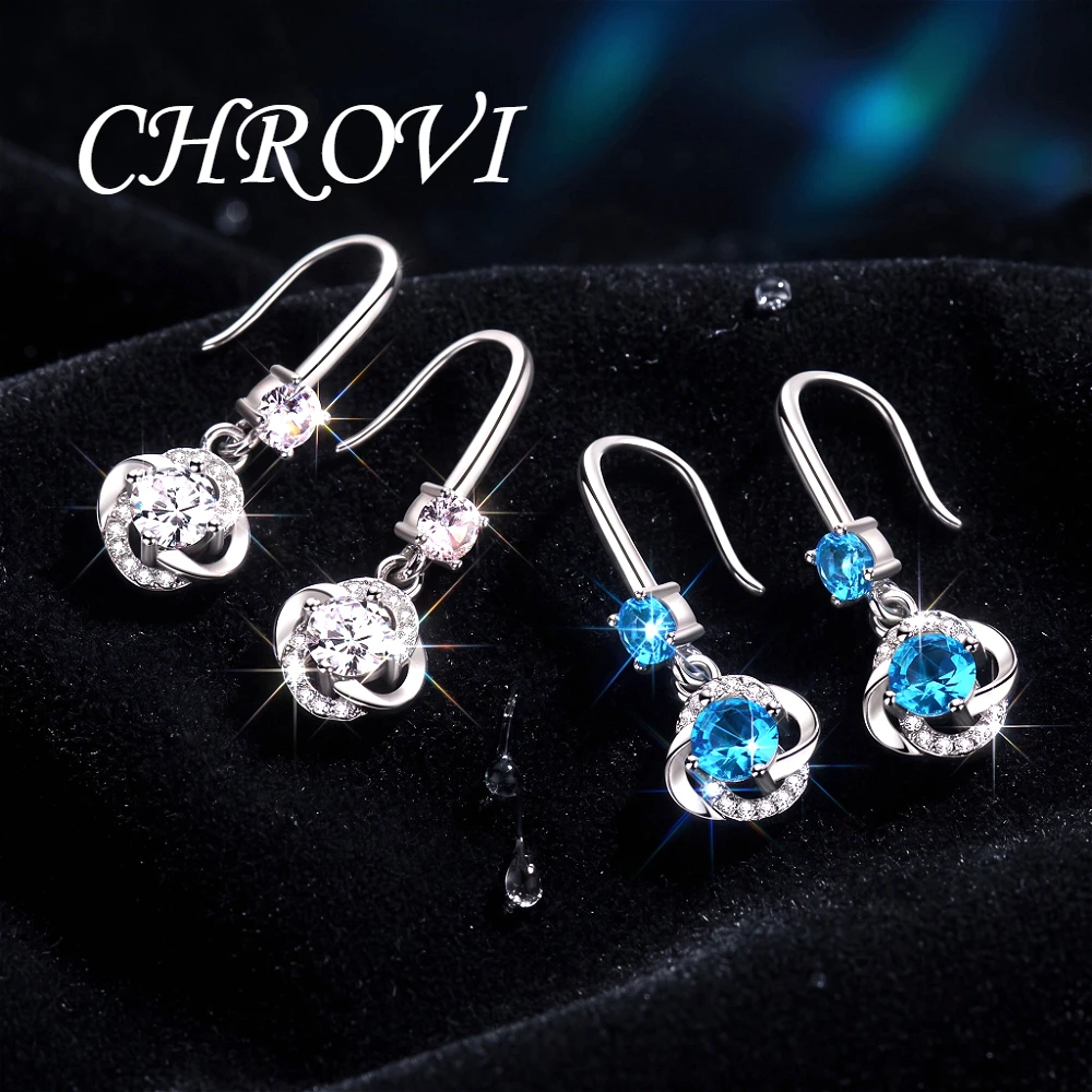 Exquisite 925 sterling silver best-selling ultra-fantastic earrings. Elegant long-style, sweet and simple earrings for women.