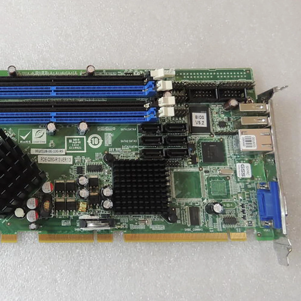 Original disassembly Industrial Control Motherboard PCIE-Q350-R13 VER:1.3