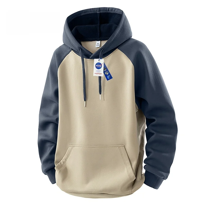 

ex Hoodie Sweatirt Casual Loose Fit Fce Lined Autumn Winter Color Blo Spor Trendy Student Polyester Fiber