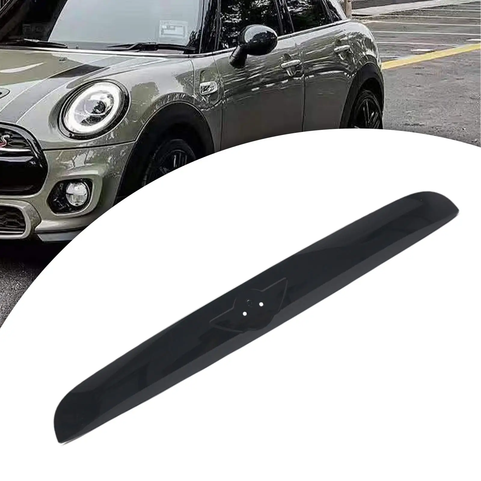 

Tailgate Trim Direct Replaces 51137362119 Black 51137362124 Trunk Lid Handle Cover Trim for BMW Mini F57 2014-2021 F55 F56