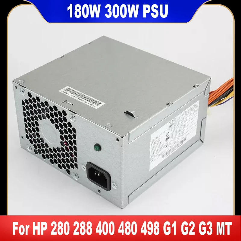 180W 300W PSU For HP 280 288 400 480 498 G1 G2 G3 MT Power Supply D13-180P1A PCD009 HK280-11FP 759768-001 751590-001 741620-001