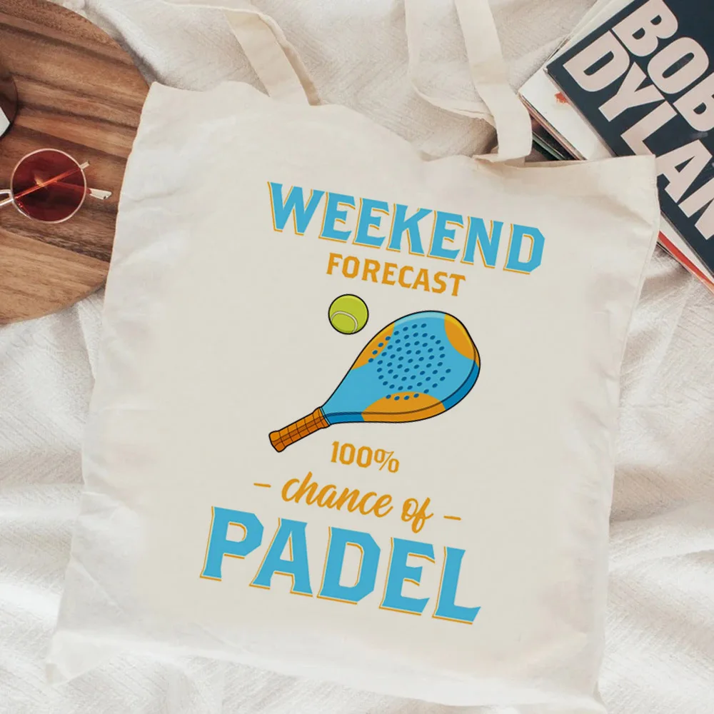 Padel shopping bag handbag bolsas de tela bolsa jute bag canvas bag bolsas ecologicas bolsas reutilizables sac cabas sacolas