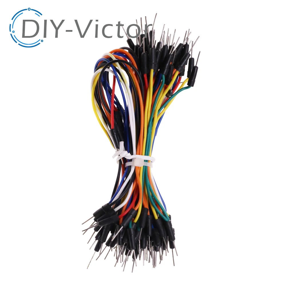 65pcs,New Solderless Flexible Breadboard Jumper Cable Wires for Arduino for breadboard