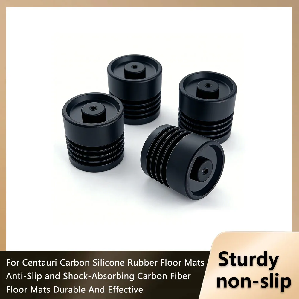 For Elegoo Centauri Carbon Silicone Rubber Floor Mats Anti-Slip Shock-Absorbing Carbon Fiber Floor Mats Durable And Effective